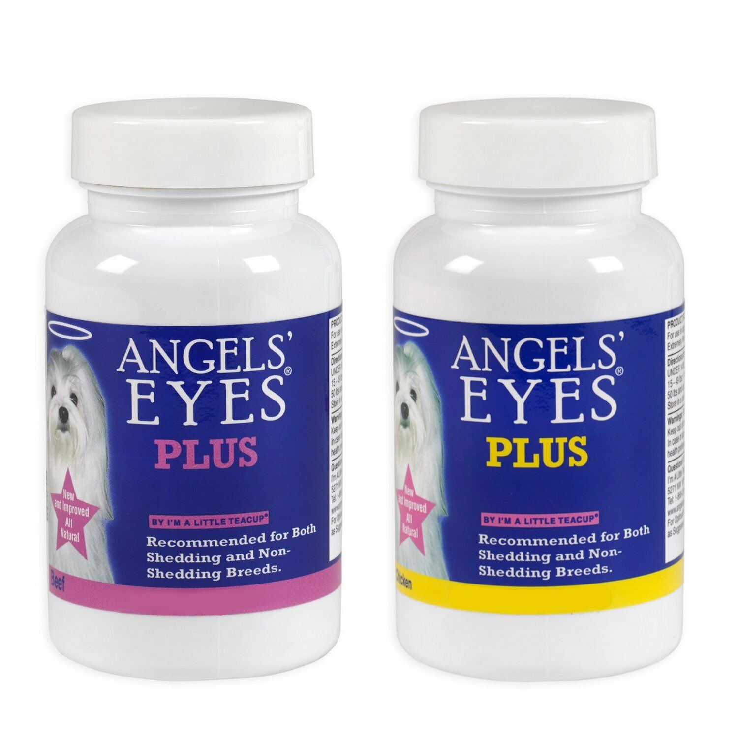 Angels Eyes Plus Natural Tear Stain Remover Powder Angel Eyes - Made In Usa